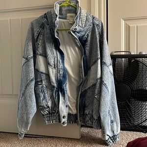 Retro Jean style heavy jacket